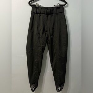 Obermeyer Vintage Women's Stirrup Insulated Ski‎ Pants Black Size 6 (XS/Small)